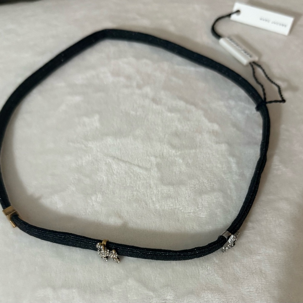 MARC JACOBS Elegant Black hairband